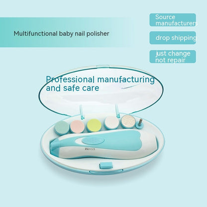 Children's Electric Nail Grinder & Scissors Set